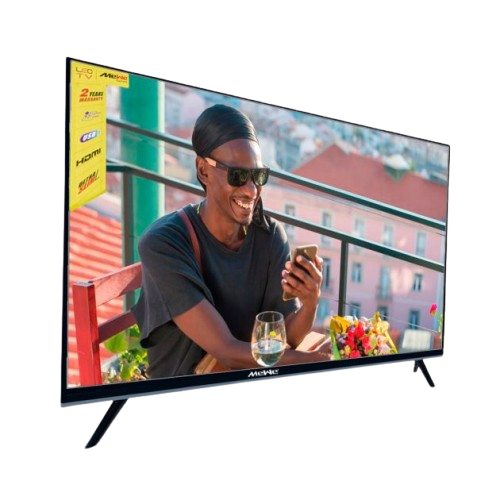 Télévision Led Smart Android 50 Pouces  - Mewe - Full Hd -  Frameless -  Double Glass -  MW500STG – 1Go Ram + 8Go Stockage – Noir – Garantie 06 Mois