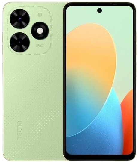 Tecno Pop 10C 64Go -  4Go RAM  - Smartphone Android  - Double SIM - Caméra IA – Batterie longue durée - Garantie 06 Mois