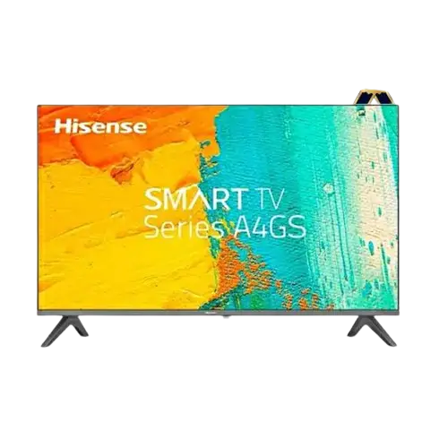 Télévision  SMART  -  HISENSE - 32A4K  -  Smart 32 Pouces HD Ready – VIDAA U5.0 – Noir – 06 Mois de Garantie
