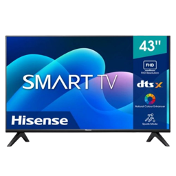 HISENSE 43A4 – Télévision Smart TV 43 Pouces HD – WiFi – Applications de Streaming – 06 Mois de Garantie