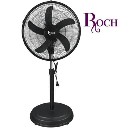 Ventilateur sur Pied Roch - RSF-1825 - Noir - Garantie 06 Mois