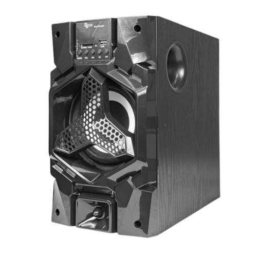 Bluetooth  Speaker ROCH - RS-PK02S 3.1 CHANNEL – 60W – Woofer Puissant – FM / USB / Bluetooth – 06 Mois de garantie