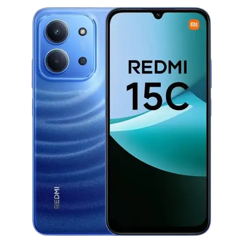 Redmi 15C - 128 Go - 6 Go RAM - 6,9" - 6000 mAh - 50MP/ 8MP - 06 mois de garantie 