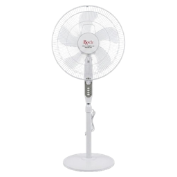 Ventilateur sur Pied 18 Pouces  - ROCH - RSF-1882 – 50 watts – Oscillation Automatique – 3 Mois de Garantie