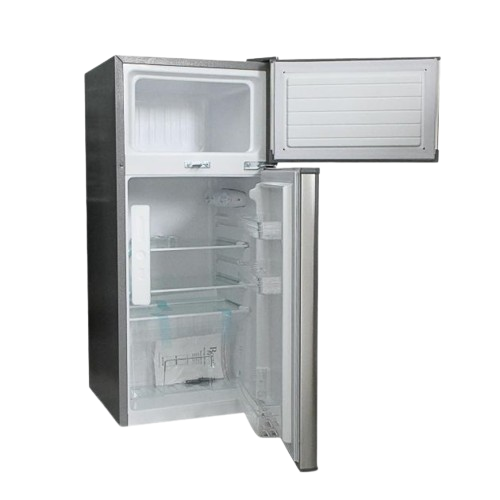 Réfrigérateur  ROCH  100 Litres  RFR-125DT-W – Gris – Congélateur 20L – Économie d’énergie A+  – 06 Mois de garantie