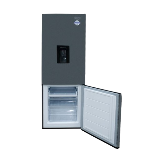 Réfrigérateur combiné - Roch - RFR-330 DBWD- B - 252L  NoFrost a vec distributeur d'eau - Gris - Garantie 6 mois