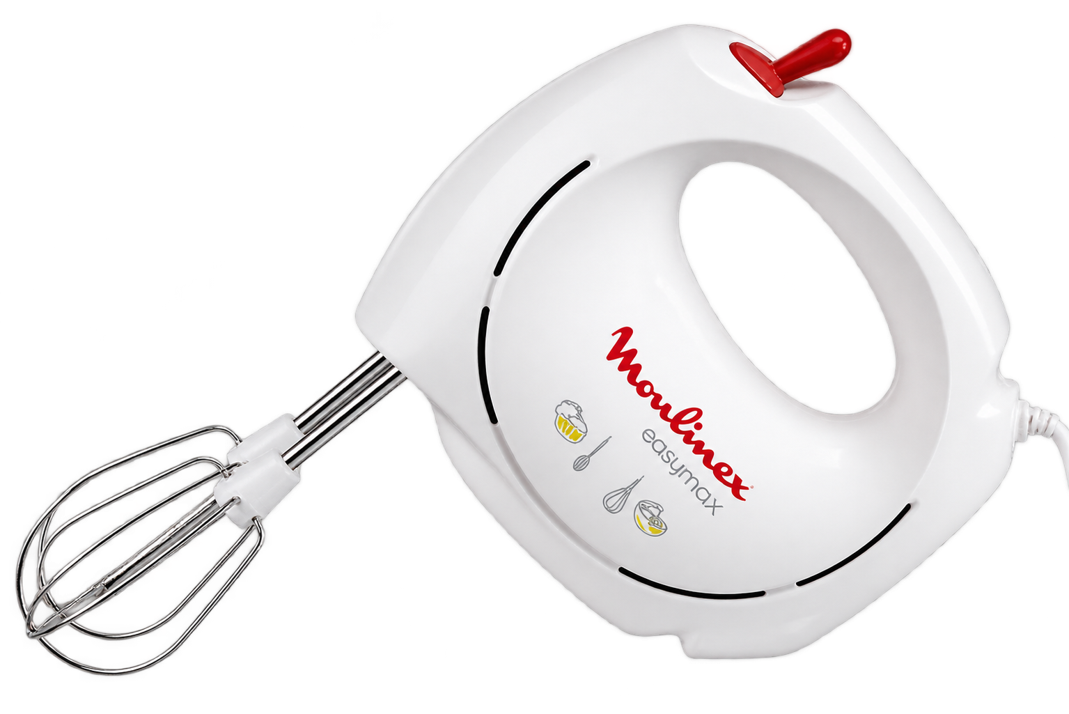 Batteur électrique à main Moulinex Easy Max ABM11A30 – 200 W – 2 vitesses + Turbo - 03 mois de garantie