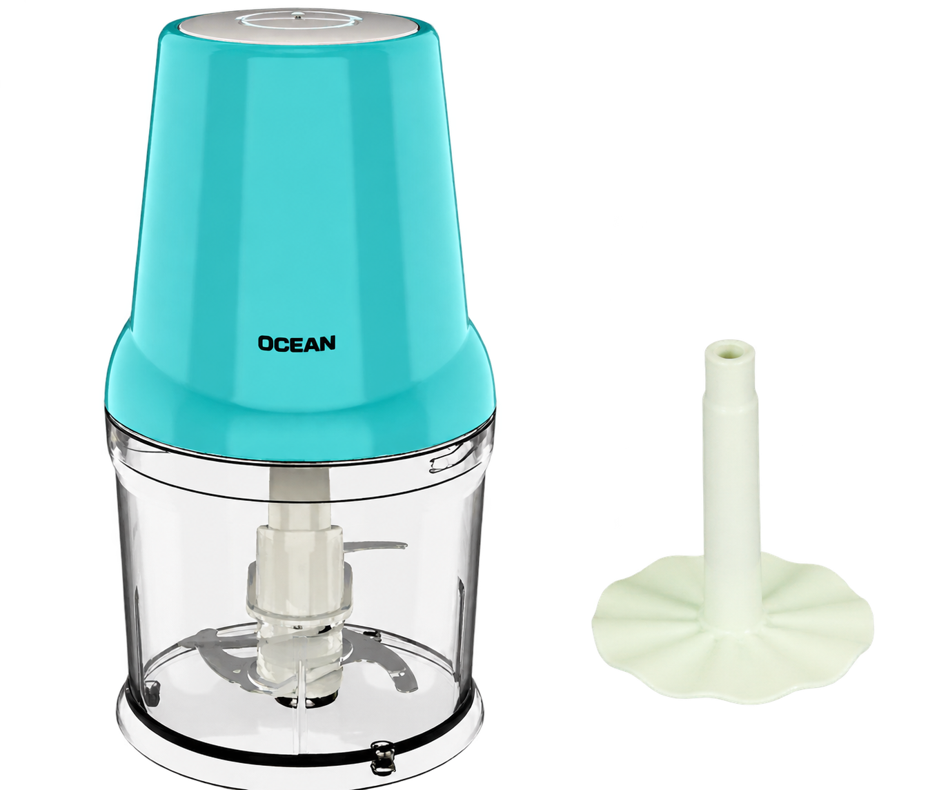 Mini hachoir électrique Ocean OCMC4005M – 400 Watts – Blanc – Garantie 03 mois